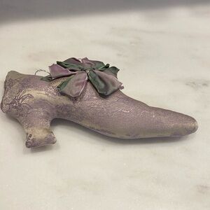 Lavender scented antique shoe